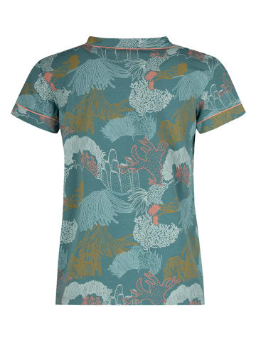 SHORT STORIES Pyjamatop turquoise/groen