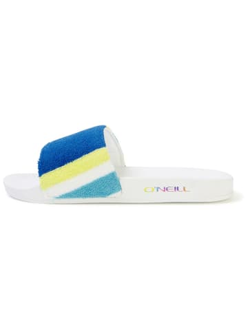 O'Neill Pantoletten "Brights" in Blau/ Gelb