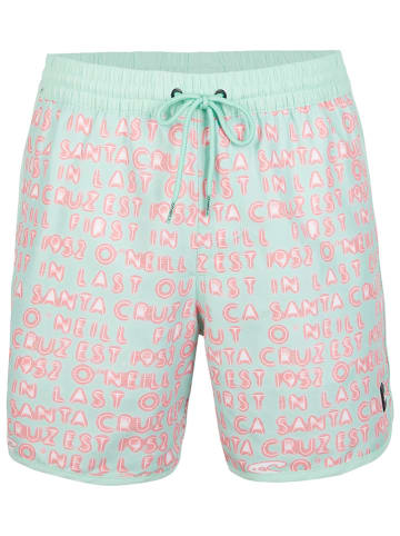 O'Neill Badeshorts "Scallop" in Türkis