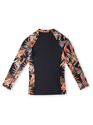 O'Neill Zwemshirt "Printed" zwart/meerkleurig