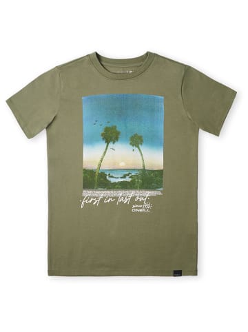 O'Neill Koszulka "Loren" w kolorze khaki