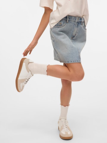 Vero Moda Girl Jeansrock "Bling" in Hellblau
