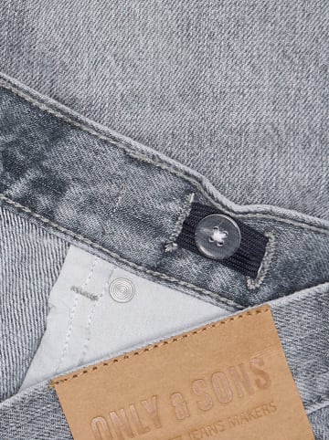 ONLY & SONS Junior Jeans-Shorts "Edge" in Grau