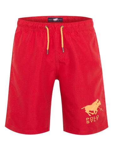Polo Sylt Badeshorts in Rot