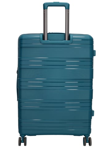 Beagles 3tlg. Hardcase-Trolleyset in Blau