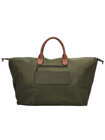Charm Torba podróżna "Buckingham" w kolorze khaki - 65 x 36 x 20 cm
