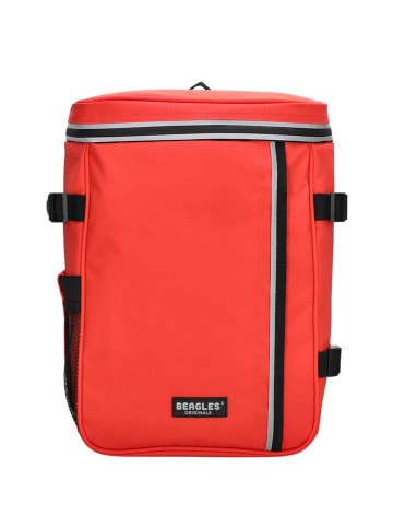 Beagles Rucksack in Rot - (B)23 x (H)35 x (T)11 cm