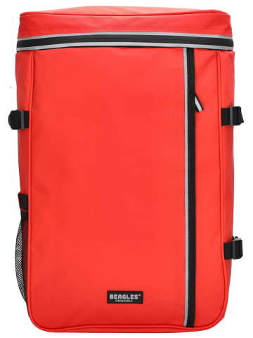 Beagles Rucksack in Rot - (B)32 x (H)49 x (T)16 cm