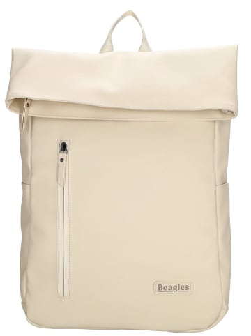 Beagles Rucksack in Beige - (B)32 x (H)45 x (T)12 cm