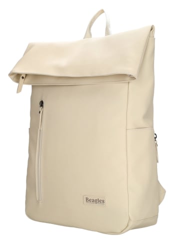 Beagles Rucksack in Beige - (B)32 x (H)45 x (T)12 cm