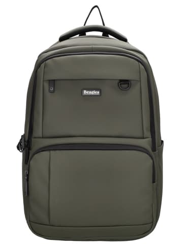 Beagles Rucksack in Khaki - (B)32 x (H)46 x (T)17 cm