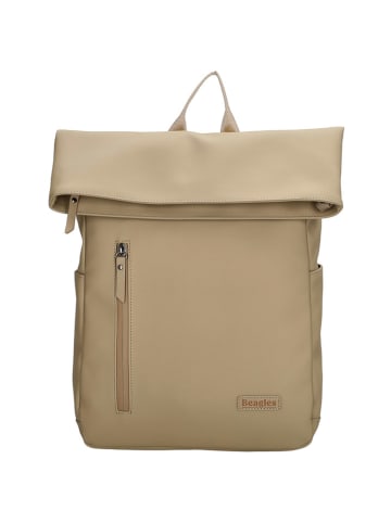 Beagles Rucksack in Beige - (B)28 x (H)42 x (T)10 cm