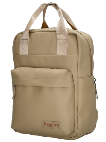 Beagles Rugzak beige - (B)22 x (H)30 x (D)10 cm