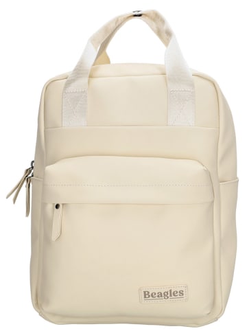 Beagles Rucksack in Beige - (B)22 x (H)30 x (T)10 cm