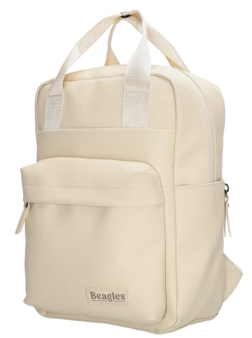 Beagles Rugzak beige - (B)22 x (H)30 x (D)10 cm