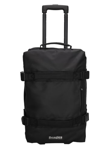 Beagles Reisetasche in Schwarz - (B)52 x (H)29 x (T)21 cm