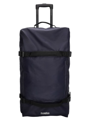 Beagles Reistas donkerblauw - (B)76 x (H)36 x (D)34 cm
