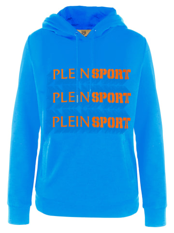 Plein Sport Hoodie in Blau