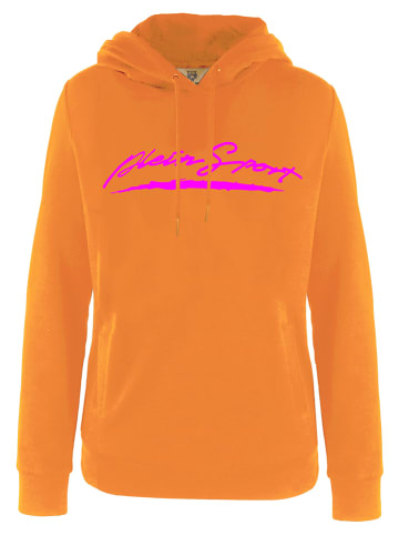 Plein Sport Bluza w kolorze pomarańczowym