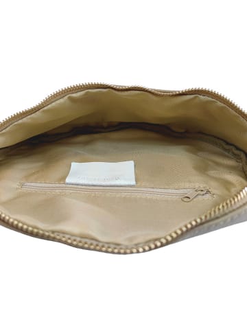 Florence Bags Leren borstbuidel "Starly" crème - (B)25 x (H)16 x (T)8 cm