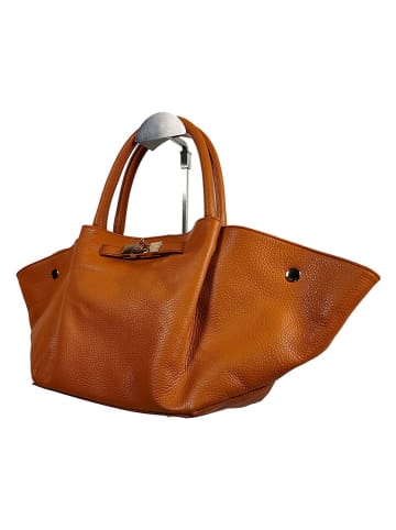 Florence Bags Leren handtas "Enfola" lichtbruin - (B)50 x (H)22 x (D)17 cm