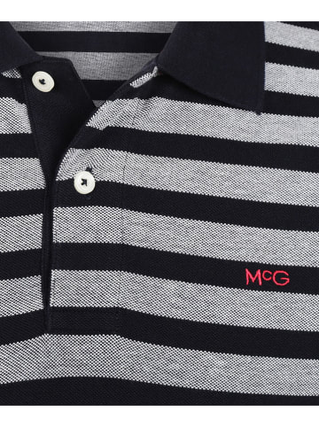 McGregor Poloshirt in Dunkelblau/ Grau
