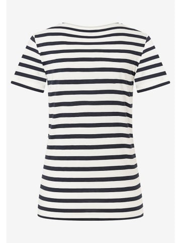 More & More Shirt donkerblauw/wit