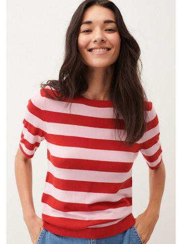More & More Pullover in Rosa/ Rot