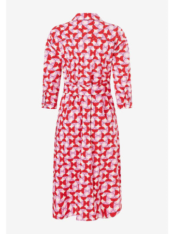 More & More Kleid in Rosa/ Rot