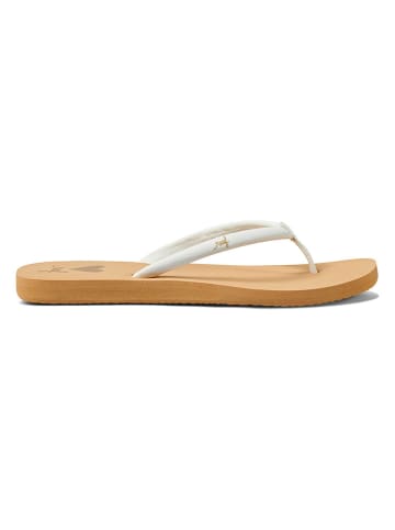 Reef Teenslippers beige/wit