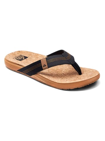 Reef Teenslippers "Cushion Phantom" zwart/beige