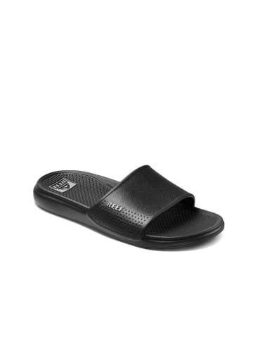 Reef Klapki "Oasis Slide" w kolorze czarnym