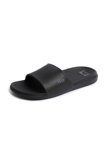 Reef Klapki "Oasis Slide" w kolorze czarnym
