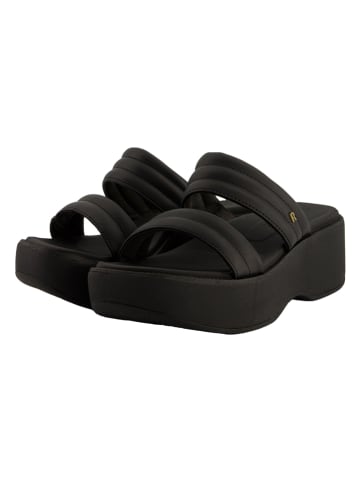 Reef Plateaupantoletten "Lofty Lux Hi" in Schwarz