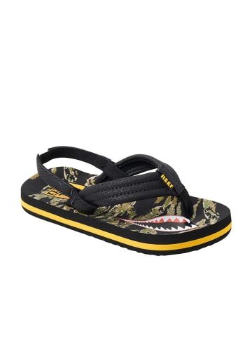 Reef Sandalen "Little Ahi" in Schwarz