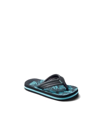 Reef Teenslippers "Ahi" zwart