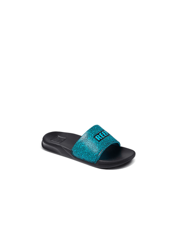 Reef Slippers "Reef" zwart/turquoise