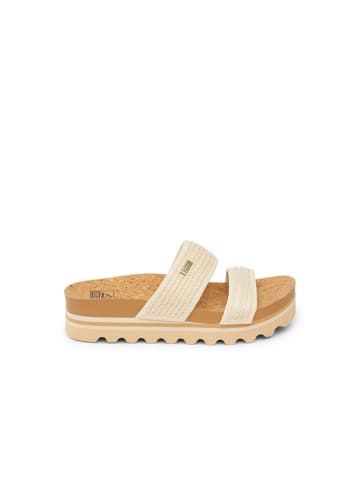 Reef Plateaupantoletten "Cushion Vista" in Beige