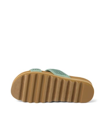 Reef Klapki "Cushion Vista" w kolorze turkusowym