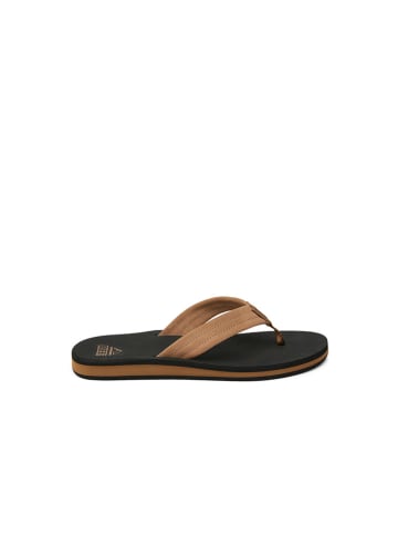 Reef Teenslippers "The Groundswell" lichtbruin/zwart