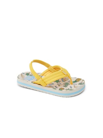 Reef Plateausandalen "Ahi" geel/beige