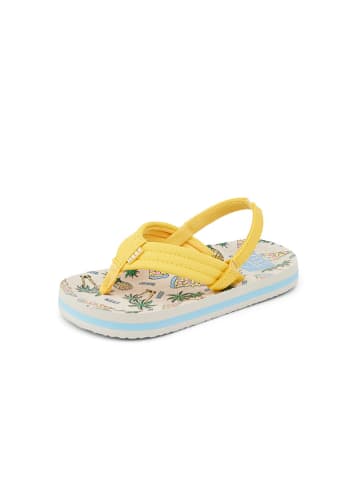 Reef Plateausandalen "Ahi" geel/beige