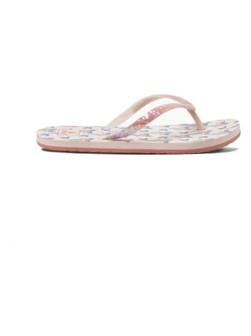 Reef Zehentrenner in Creme/ Rosa/ Hellblau