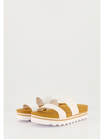 Reef Slippers lichtbruin/wit