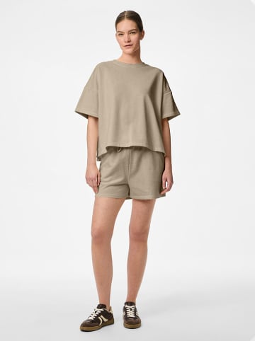Pieces Shirt "Chilli" in Taupe