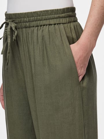Pieces Broek "Pia" donkergroen