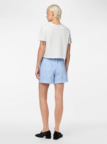Pieces Shorts "Vilde" in Hellblau