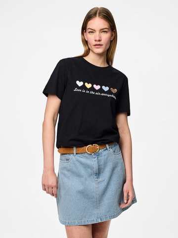 Pieces Shirt "Maria" in Schwarz