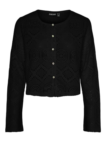 Pieces Cardigan "Sonnie" in Schwarz