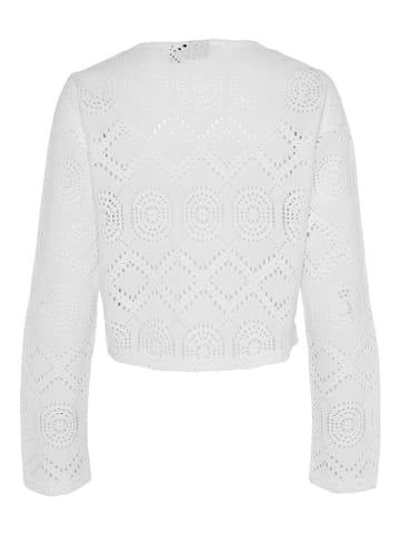 Pieces Cardigan "Sonnie" in Weiß